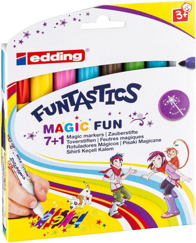 Fasermaler Magic Marker FUN Funtastics 8er Set, ca. 3mm