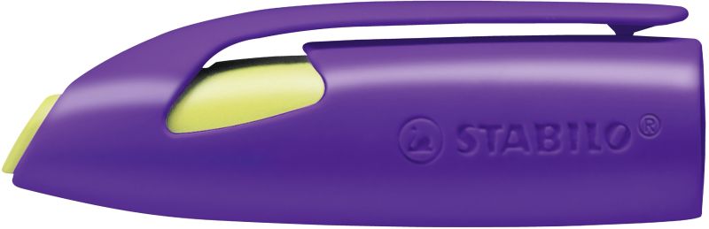 Kappe für ergonomischen Schulfüller - STABILO EASYbirdy in violett/gelb