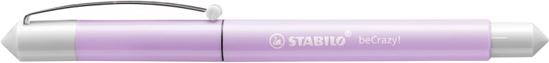 Füller - STABILO beCrazy! Pastel in lila - Einzelstift - Patrone enthalten