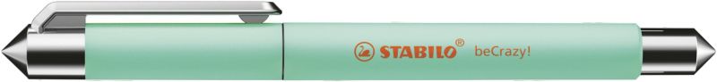 Tintenroller - STABILO beCrazy! Uni Colors in minzgrün - Einzelstift - inklusive Patrone