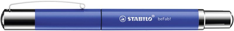 Füller - STABILO beFab! Uni Colors in blau - Einzelstift - inklusive Patrone