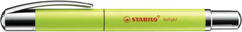 Tintenroller - STABILO beFab! Uni Colors in limettengrün - Einzelstift - inklusive Patrone