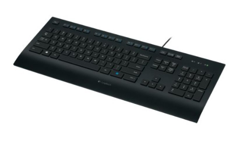 Logitech K280e Pro Kabelgebundene Business Tastatur QWERTZ Schwarz
