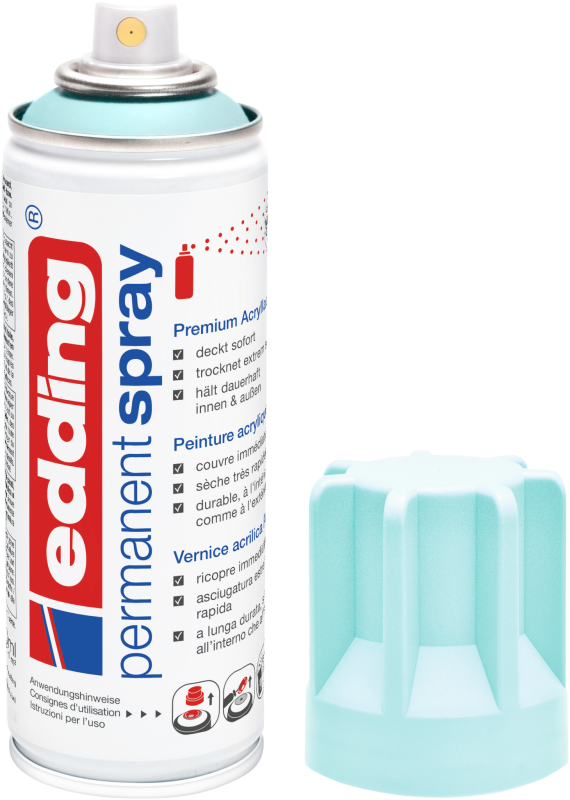 edding 5200 Permanentspray Premium Acryllack pastellblau matt