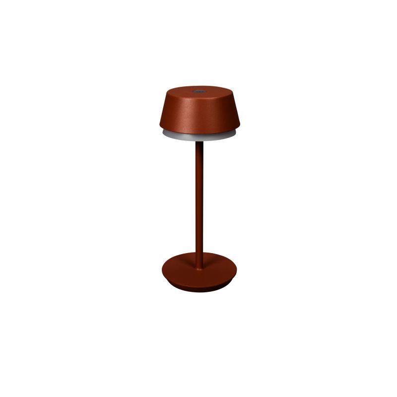 LED USB-Tischleuchte RGBW Lyon in Terracotta 2,5W 120lm IP54