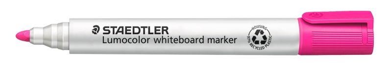 STAEDTLER Lumocolor Whiteboard-Marker 351-20, pink Rundspitze