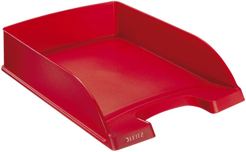 Leitz 5227 Briefkorb Standard Plus - A4, Polystyrol, rot