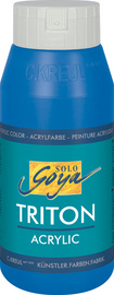 KREUL Acrylfarbe SOLO Goya TRITON, silber, 750 ml