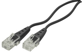 shiverpeaks BASIC-S ISDN-Anschlusskabel, schwarz, 6,0 m