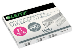 LEITZ Heftklammern JUWEL, verzinkt, 6 mm