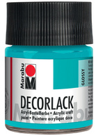 Marabu Acryllack Decorlack, karminrot, 50 ml, im Glas