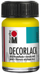 Marabu Acryllack Decorlack, schwarz, 15 ml, im Glas