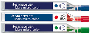 STAEDTLER Druckbleistift-Minen Mars micro color, rot