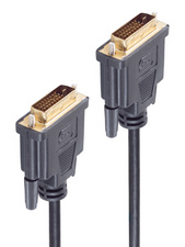 shiverpeaks BASIC-S DVI Kabel, DVI-D 24+1 Stecker -