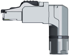 Telegärtner RJ45-Steckverbinder MFP8 Kat.6A 4x90 PROFINET