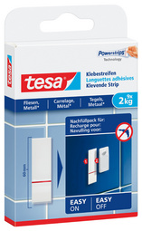 tesa Powerstrips Klebestreifen für Fliesen und Metall