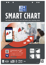 Oxford Flipchart-Block Smart Chart, 20 Blatt, kariert