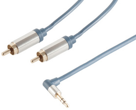 shiverpeaks PROFESSIONAL Audiokabel - 2 x Cinchstecker -