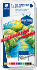 STAEDTLER Vollfarb-Aquarellstift Design Journey, 12er Etui