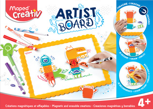 Maped Creativ Zeichenset ARTIST BOARD, magnetisch, 9-teilig