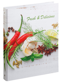 PAGNA Kochrezepte-Ringbuch Fresh & Delicious, DIN A5