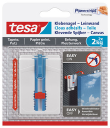 tesa Powerstrips Klebenagel, für Tapete & Putz, 1,0 kg