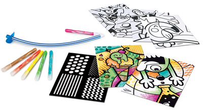 Maped Creativ Pustestift-Set BLOW PEN PopArt, 15-teilig