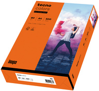 tecno Multifunktionspapier colors, A4, intensivorange