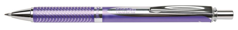 Pentel Liquid Gel-Tintenroller EnerGel Sterling BL407, Druckmechanik, nachfüllbar, 0,35mm, Schwarz