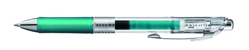 Pentel Liquid Gel-Tintenroller EnerGel Pure BL77TLE, Druckmechanik, nachfüllbar, 0,35mm, Türkis