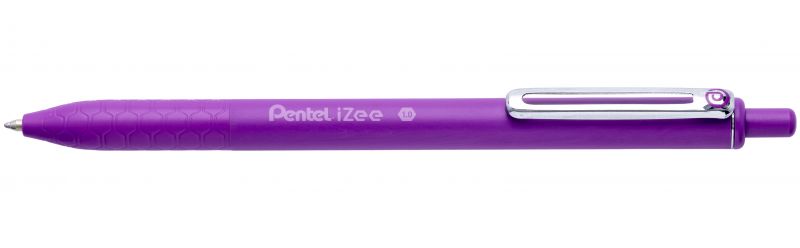 Pentel Kugelschreiber iZee BX470, Druckmechanik, nachfüllbar, 0,5mm, Violett