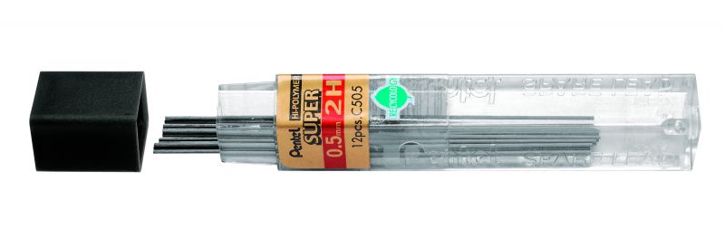 Pentel Feinmine Hi-Polymer 0,5mm, Inhalt: 12 Feinminen