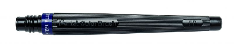 Pentel Aquarellpinsel Color Brush Nachfüllpatrone, Stahlblau