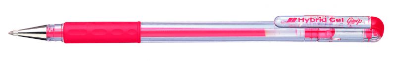 Pentel Gel-Tintenroller Hybrid Gel Grip K116, 0,3mm, Rot