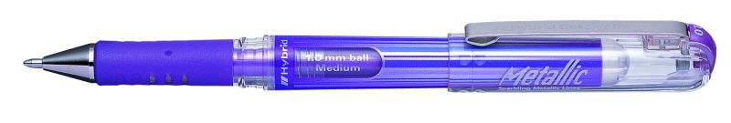 Pentel Gel-Tintenroller Hybrid Gel Grip DX K230, 0,5mm, Metallic-Violett