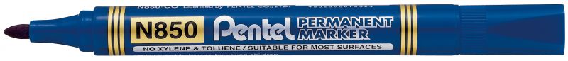 Pentel Permanent-Marker Pentel N850, 1,5mm Rundspitze, Blau