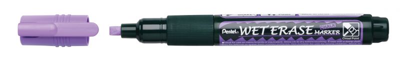 Pentel Kreidemarker Wet Erase, 0,6-4,0mm Keilspitze, Violett