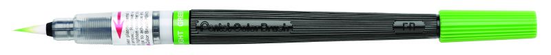 Pentel Aquarellpinsel Color Brush XGFL, nachfüllbar, Hellgrün