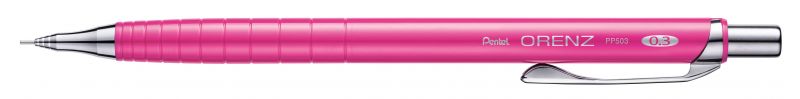 Pentel Druckbleistift Orenz XPP503 mit Anti-Minenbruch-Technik, 0,3mm HB, Gehäusefarbe: Pink