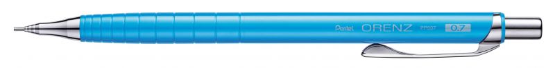 Pentel Druckbleistift Orenz XPP707 mit Anti-Minenbruch-Technik, 0,7mm HB, Gehäusefarbe: Hellblau