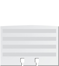 DURABLE Adresskartei TELINDEX flip, schwarz / grau