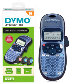 DYMO Hand-Beschriftungsgerät LetraTag LT-100H, im Blister