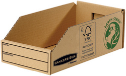 Fellowes BANKERS BOX EARTH Kleinteilebox, braun, (B)98 mm