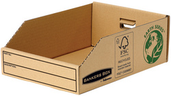 Fellowes BANKERS BOX EARTH Kleinteilebox, braun, (B)200 mm
