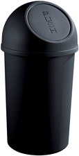 helit Abfalleimer the flip, 25 Liter, schwarz