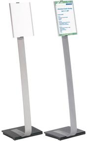 DURABLE Infoständer INFO SIGN stand, DIN A4, aus Aluminium