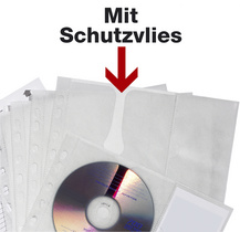 DURABLE CD-/DVD-Hülle COVER S, für 2 CDs, PP, 156 x 288 mm