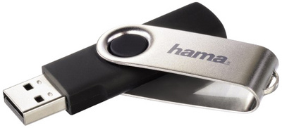hama USB 2.0 Speicherstick Flash Drive Rotate, 32 GB