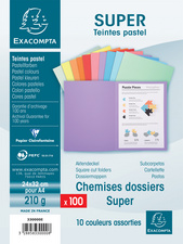 EXACOMPTA Aktendeckel SUPER 250, DIN A4, violett