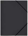 ELBA Eckspannermappe Standard, DIN A4, aus PP, schwarz